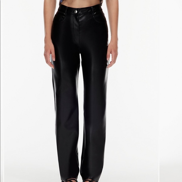 Aritzia Wilfred Black Melina Pants - Size 2 regular length - Picture 1 of 6